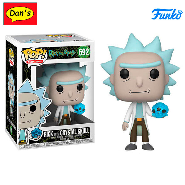FUNKO POP / RICK AND MORTY / RICK WITH CRYSTAL SKULL 692