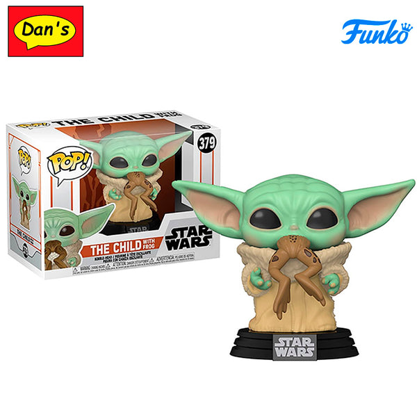 FUNKO POP / STAR WARS / THE MANDALORIAN / THE CHILD WITH FROG 379