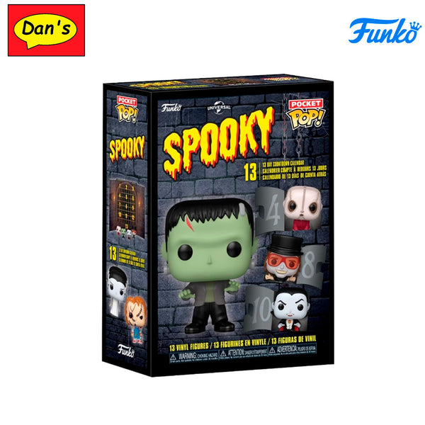 CALENDARIO FUNKO POCKET POP / UNIVERSAL SPOOKY / 13 DAY COUNTDOWN