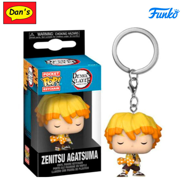 LLAVERO FUNKO POP / DEMON SLAYER / KIMETSU NO YAIBA / ZENITSU AGATSUMA