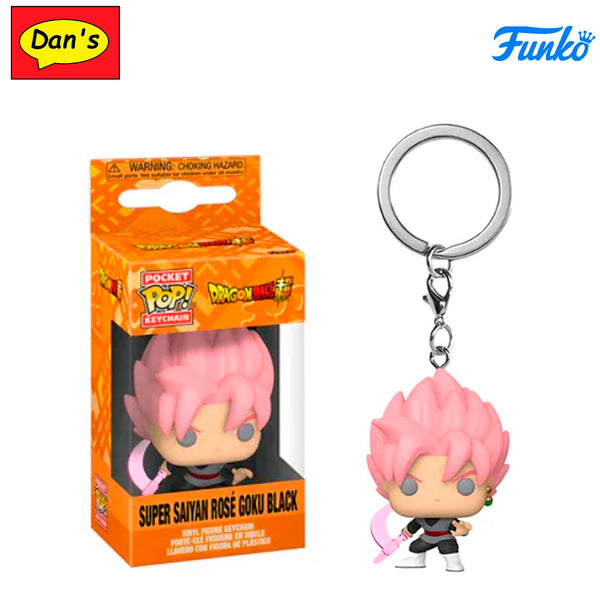 LLAVERO FUNKO POP / DRAGON BALL SUPER / SUPER SAIYAN ROSÈ GOKU BLACK